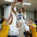Pioneer senior Tevis Robinson shoots on Friday, Feb. 1. Daniel Brenner I AnnArbor.com
